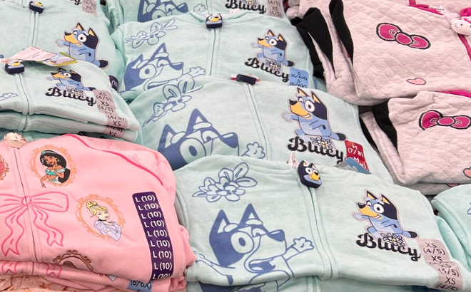 Bluey Girls Zipper Jacket