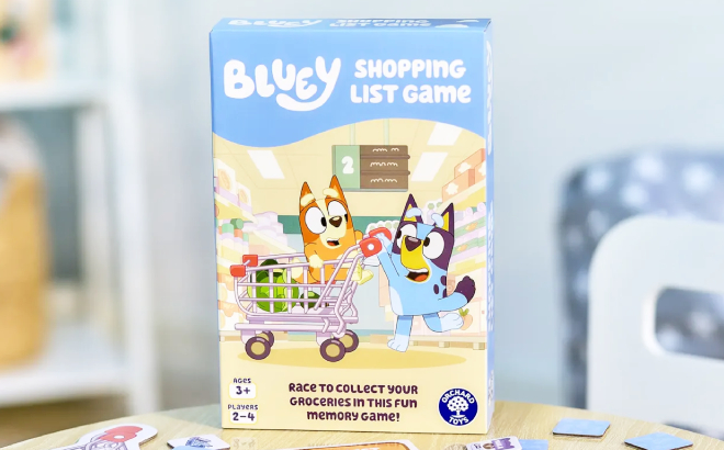 Bluey Shopping List Game