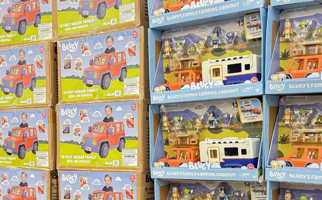 Bluey Toys at Sams Club