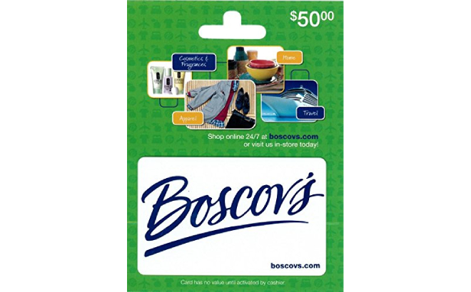 Boscovs 50 Gift Card Boscovs 50 Gift Card