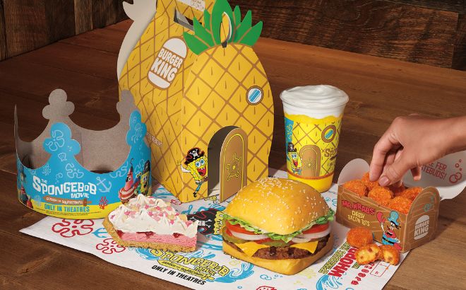 Burger King x SpongeBob Collab