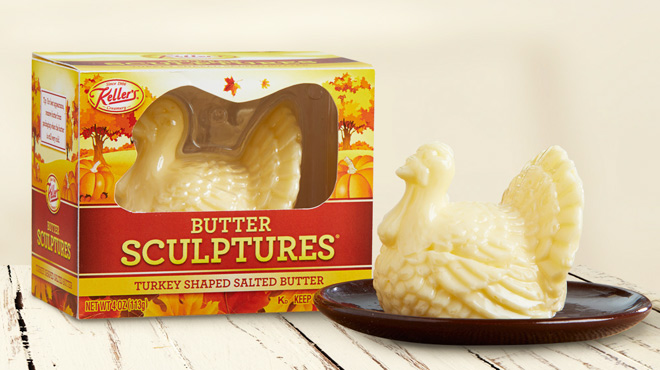 Butter Turkey Sculpture