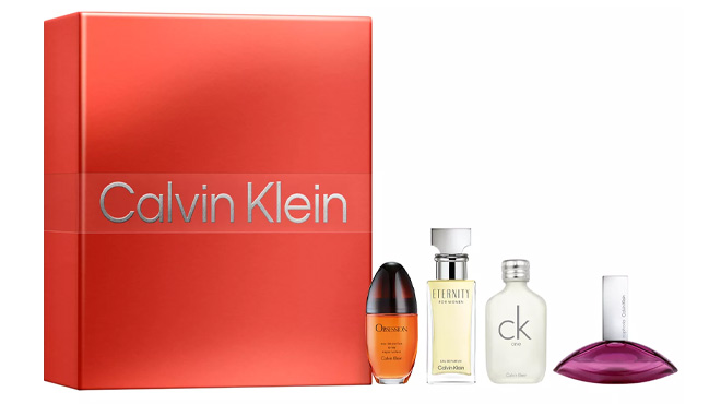 Calvin Klein 4 Piece Coffret Fragrance Gift Set