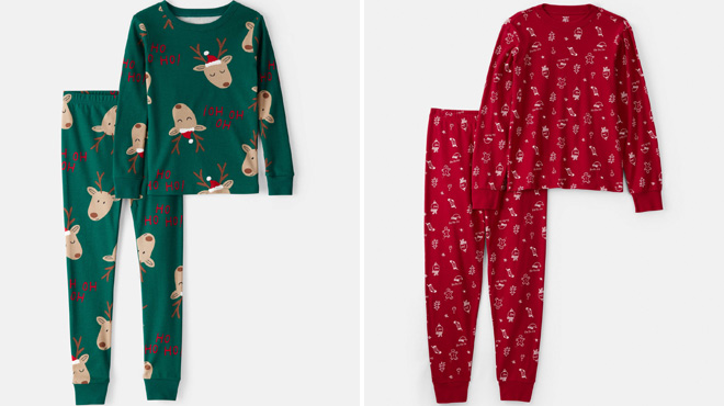 Carters Kids Cotton Snug Fit 2 Piece Pajamas Carters Kids Cotton Snug Fit 2 Piece Pajamas