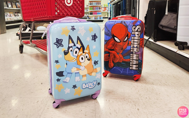 Character Ride on Spinner Suitcases