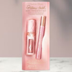 Charlotte Tilbury Pillow Talk Love Frequency Kit on a Marble Tabletop