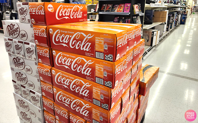 Coca Cola Orange Cream Soda Packs