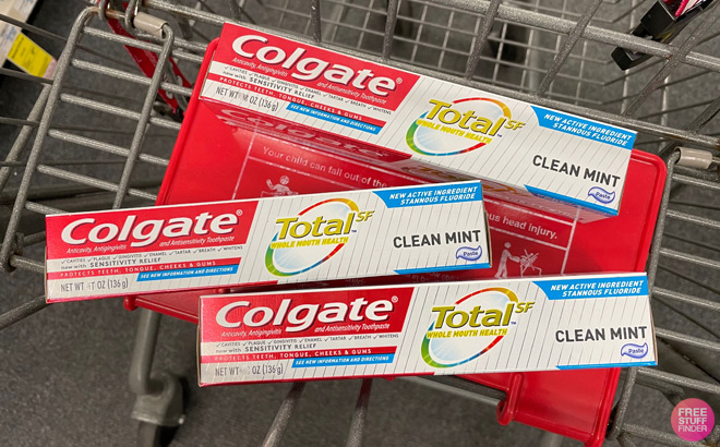 Colgate Total Active Prevention Toothpastes