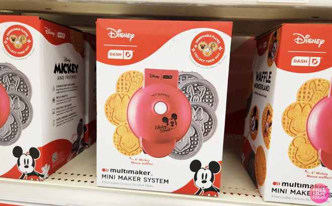 Disney Dash Mickey Friends MultiMaker Mini Waffle Maker Disney Dash Mickey Friends MultiMaker Mini Waffle Maker