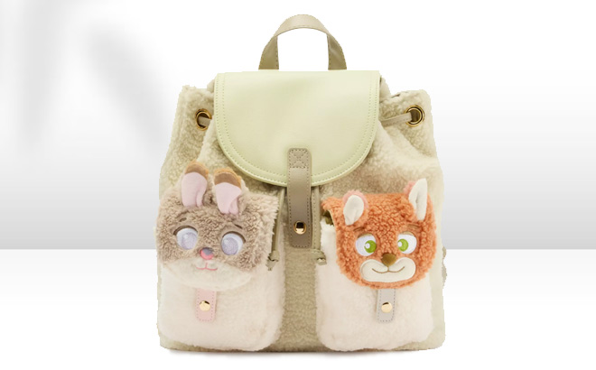Disney Judy Hopps and Nick Wilde Polar Fleece Mini Backpack Disney Judy Hopps and Nick Wilde Polar Fleece Mini Backpack