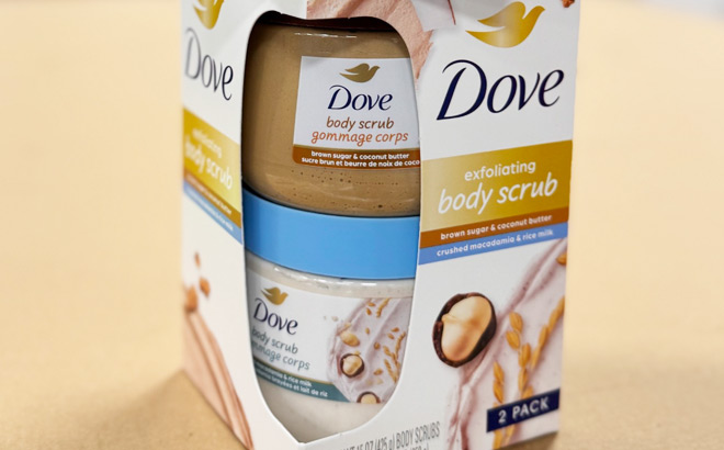 Dove Body Scrub 2 Pack