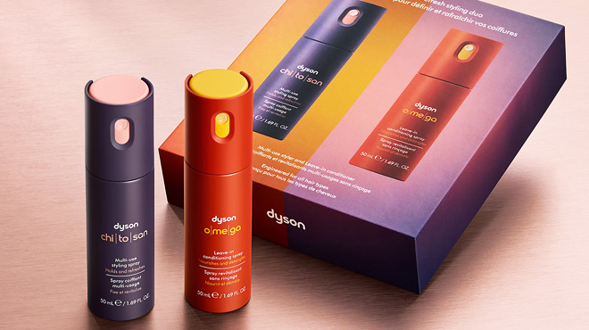 Dyson Chitosan Define Omega Refresh Styling Duo