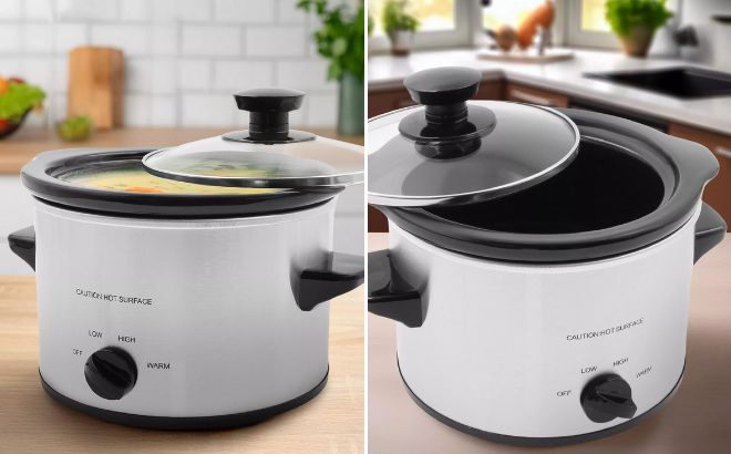 Elite Cuisine 1 5 Quart Mini Slow Cooker Elite Cuisine 1 5 Quart Mini Slow Cooker