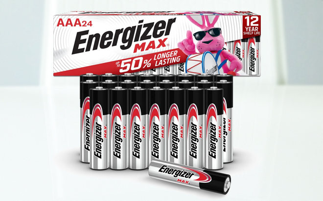 Energizer Batteries 24 Pack