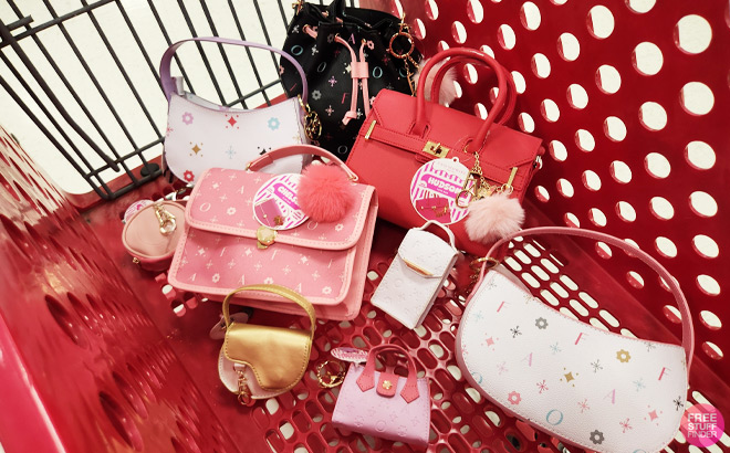 Fao Schwarz Bags in a Cart at Target