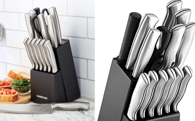 Farberware 15 Piece Kitchen Knife Set Farberware 15 Piece Kitchen Knife Set