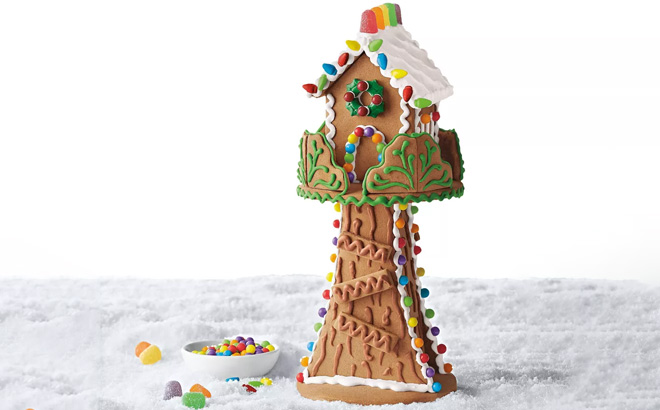 Favorite Day Christmas Tree House Gingerbread House Kit