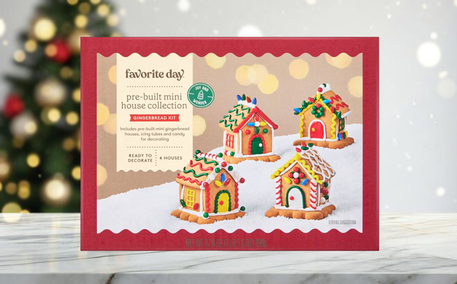 Favorite Day Pre Built Mini Gingerbread House Kit