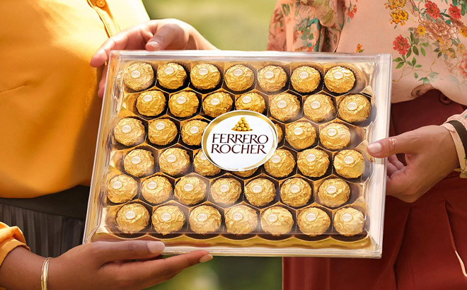 Ferrero Rocher 42 Count Chocolate Gift Box