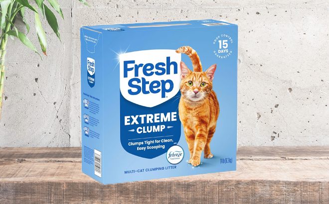 Fresh Step Extreme Multi Cat Clumping Litter with Febreze Freshness