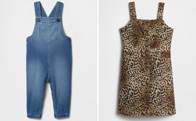 GAP Factory Baby Sweatpant Jean Overalls and Kids Denim Skirtall GAP Factory Baby Sweatpant Jean Overalls and Kids Denim Skirtall