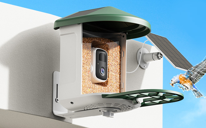 HARYMOR Smart Bird Feeder with Camera