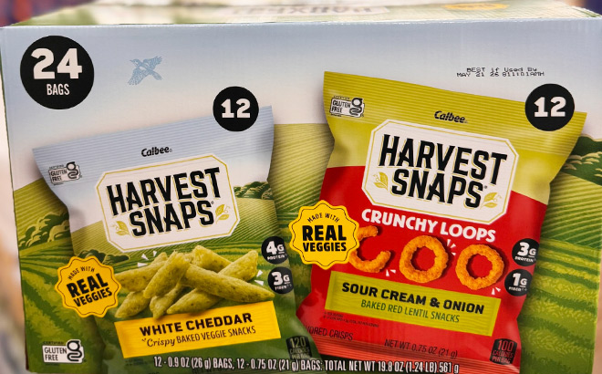 Harvest Snaps Snacks 24 Pack Harvest Snaps Snacks 24 Pack