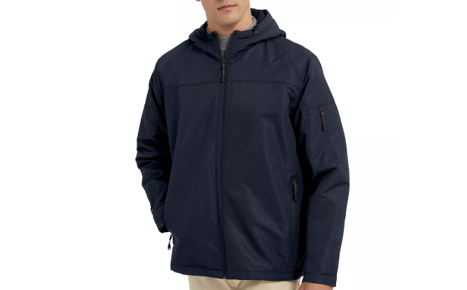 Hawke Co Mens Grid Fleece Lined Tri Climate Jacket Hawke Co Mens Grid Fleece Lined Tri Climate Jacket