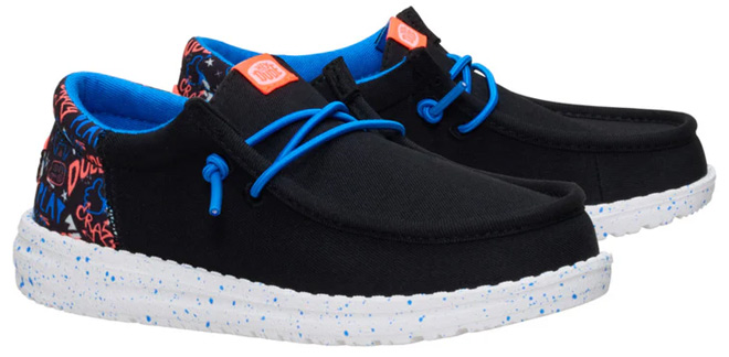 Hey Dude Big Kids Wally Funk Youth Game On Shoes