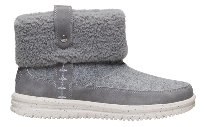 Hey Dude Camden Brushed Leopard Cozy Boot 1 Hey Dude Camden Brushed Leopard Cozy Boot 1