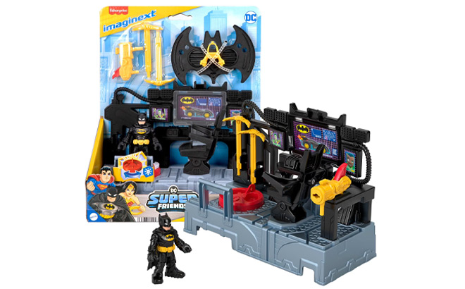 Imaginext DC Super Friends Bat Command Center Playset