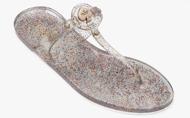 Kate Spade Kendall Glitter Jelly T Strap Sandals Kate Spade Kendall Glitter Jelly T Strap Sandals