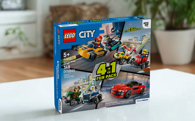 LEGO City Built For Speed Gift Set