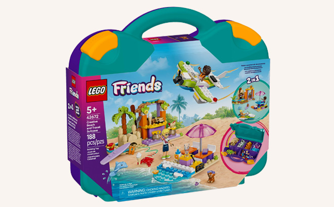 LEGO Friends Beach and Travel Suitcase Set LEGO Friends Beach and Travel Suitcase Set