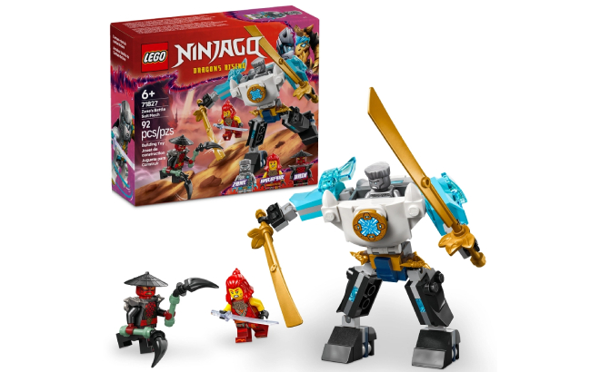 LEGO Ninjago Zanes Battle Suit Mech Ninja Toy LEGO Ninjago Zanes Battle Suit Mech Ninja Toy