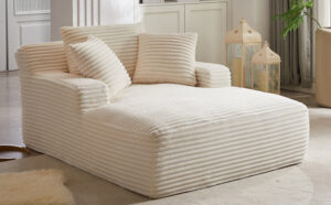 Latitude Run Chaise Lounge Chair in Beige