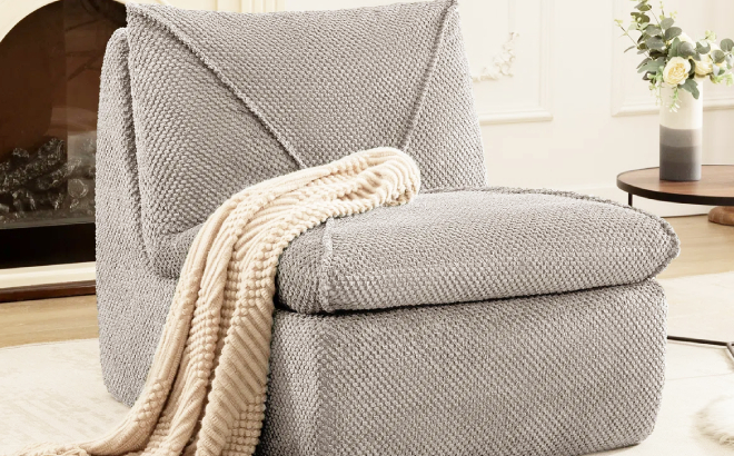 Latitude Run Modern Sofa Leisure Armless Accent Chair