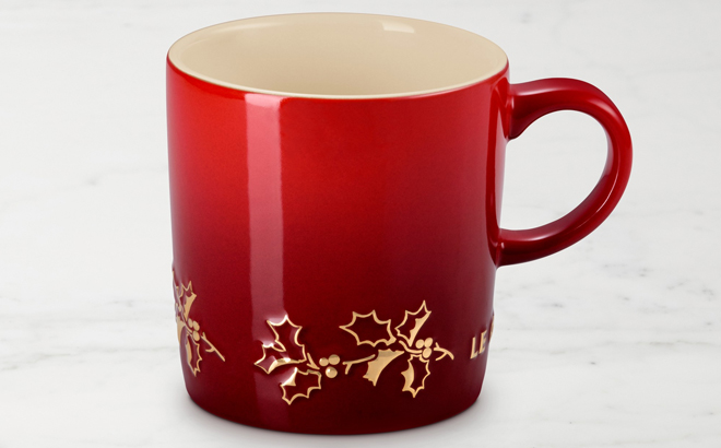 Le Creuset Holly Collection Mug