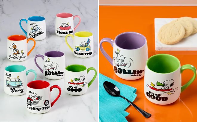 Lenox Peanuts Mug 2 Piece Set Lenox Peanuts Mug 2 Piece Set