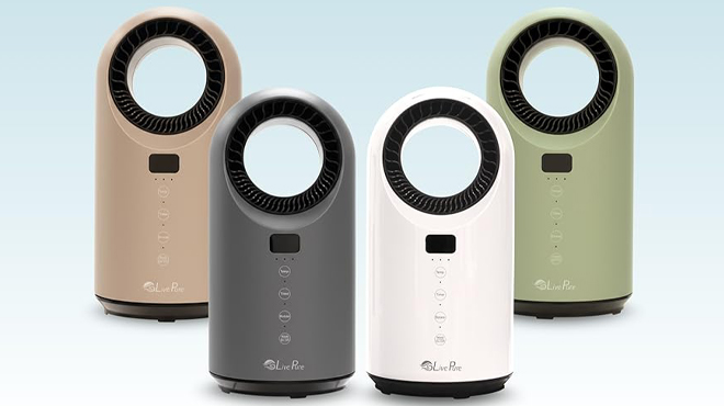 LivePure Turbine Vortex Oscillating Heaters LivePure Turbine Vortex Oscillating Heaters