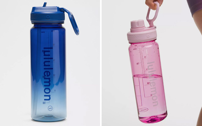 Lululemon 24 Ounce Straw Lid Back to Life Clear Bottle and Lululemon 24 Ounce Back to Life Clear Bottle Lululemon 24 Ounce Straw Lid Back to Life Clear Bottle and Lululemon 24 Ounce Back to Life Clear Bottle