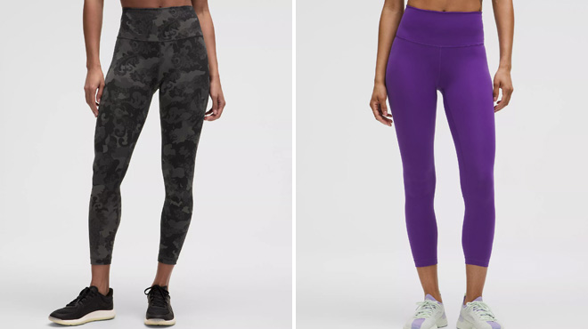 Lululemon 25 Inch Wunder Train High Rise Tights