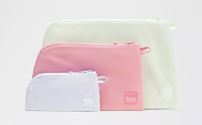 Lululemon Lightweight Pouch 3 Pack