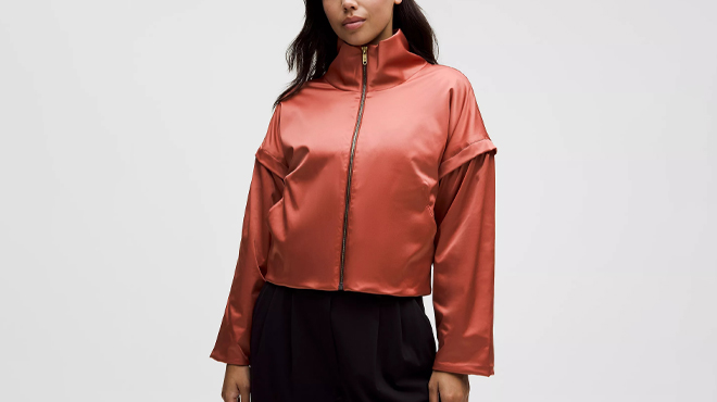 Lululemon Lunar New Year Satin Balloon Sleeve Jacket