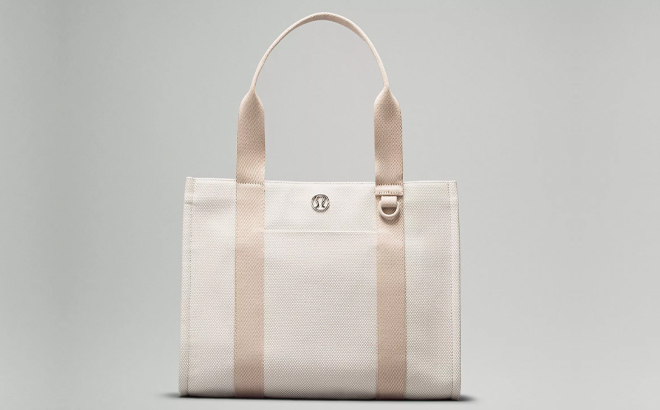 Lululemon Two Tone Canvas Tote Bag