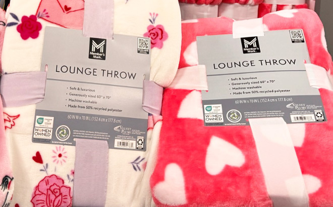 Members Mark Valentines Day Throws Members Mark Valentines Day Throws