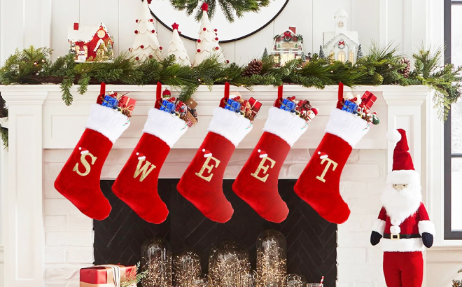 Monogram Christmas Stockings