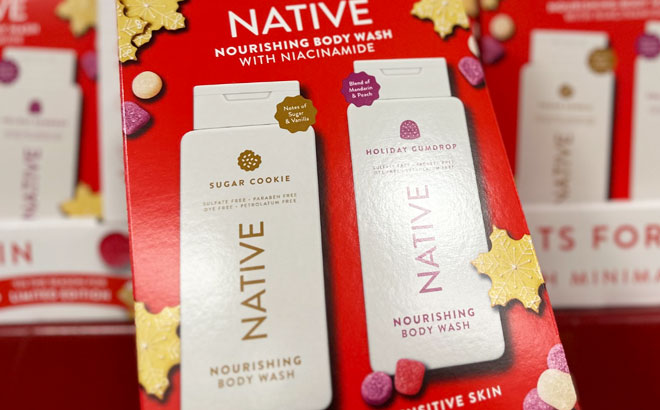 Native Holiday Body Wash 2 Pack