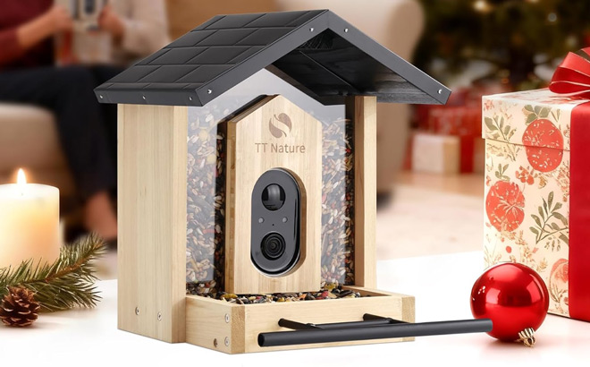 Nature Bird Feeder with Camera Nature Bird Feeder with Camera