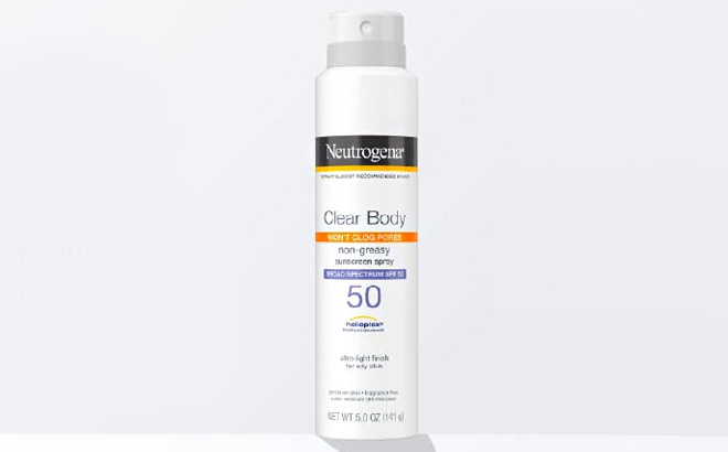 Neutrogena Clear Body SPF 50 Sunscreen Spray